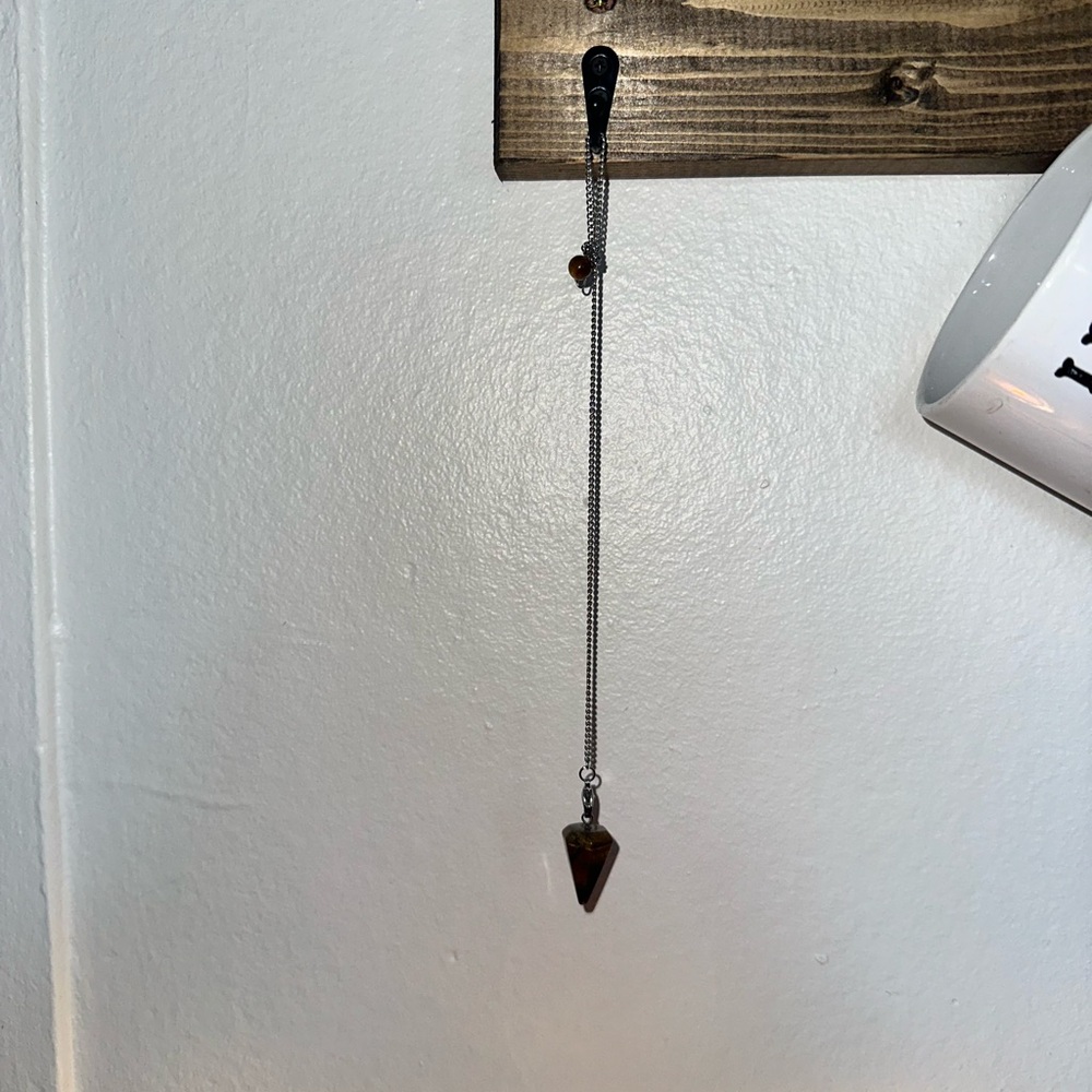 Tigers Eye Pendulum